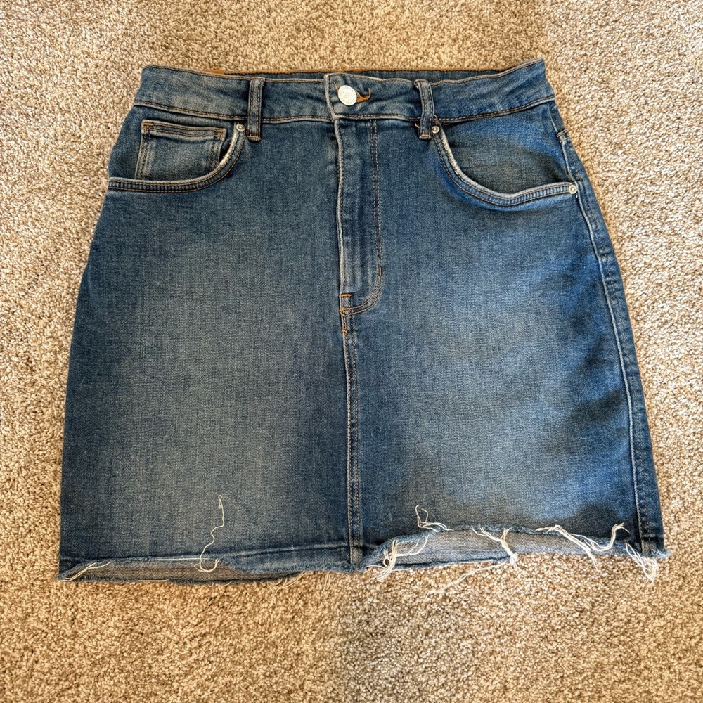 Zara Denim Mini Skirt